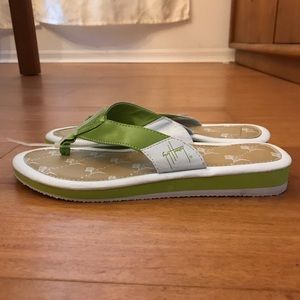 Guy Harvey Flip Flops, size 8